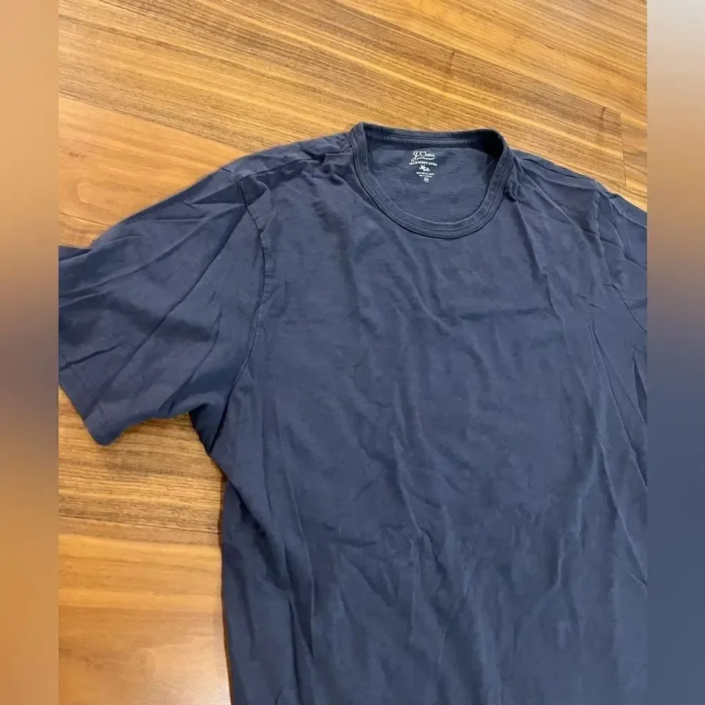 J Crew mens garment dyed t shirt size XXLT